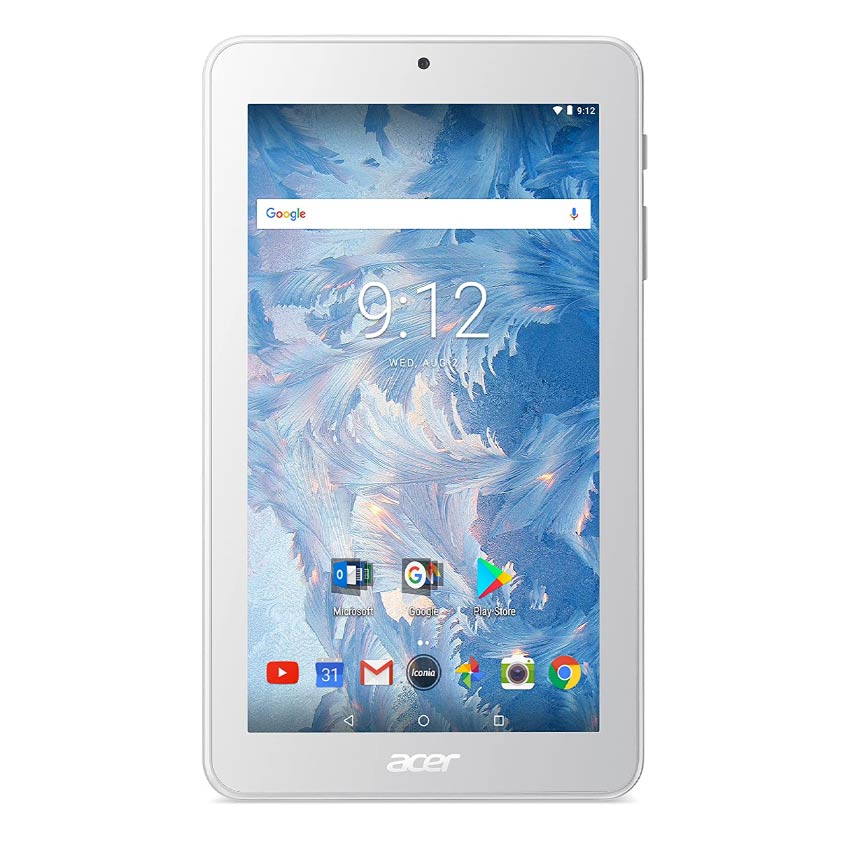 Acer Iconia One 7 B1-7A0 White Front View