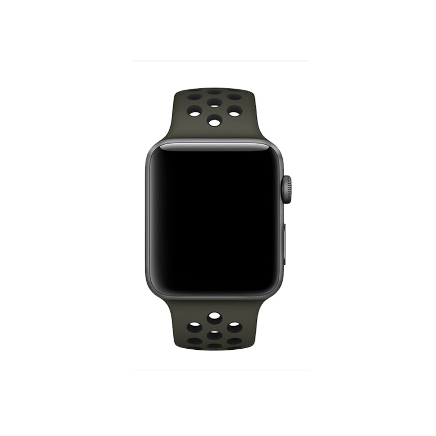 Apple Watch Nike Sport Band Cargo Khaki/Black - 3