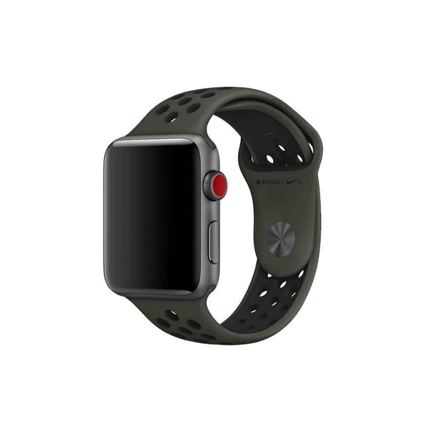 Apple Watch Nike Sport Band Cargo Khaki/Black - 2