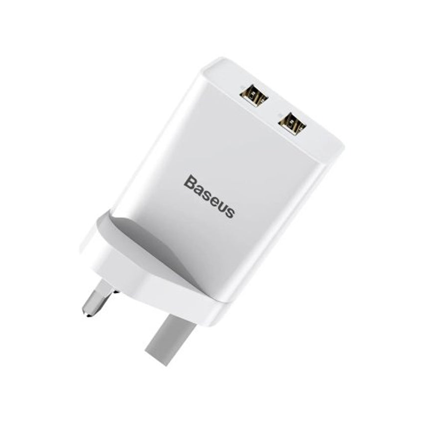 Baseus Speed Mini Dual USB 10.5W Charger white 1