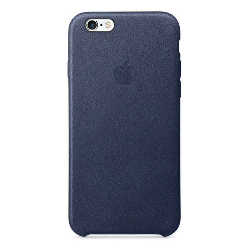 Official Apple Case iPhone 6/6s Plus Leather Midnight blue