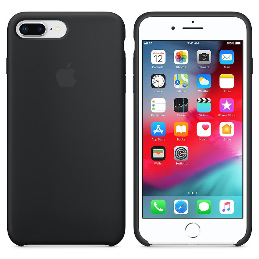 Official-Apple-Case-iPhone-7:8-Plus-Silicone-Black-MQGW2ZM:A-3- Fonez-Keywords : MacBook - Fonez.ie - laptop- Tablet - Sim free - Unlock - Phones - iphone - android - macbook pro - apple macbook- fonez -samsung - samsung book-sale - best price - deal