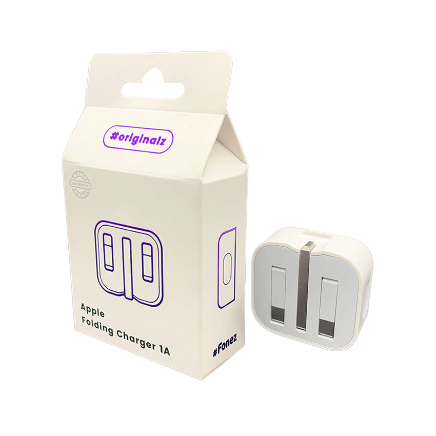 #Originalz Apple USB Charger Fold 1A 5W With Front Box- 2