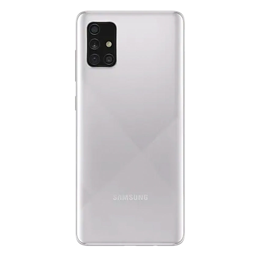 Samsung Galaxy A71 Duos Haze Crush Silver Back - Fonez-Keywords : MacBook - Fonez.ie - laptop- Tablet - Sim free - Unlock - Phones - iphone - android - macbook pro - apple macbook- fonez -samsung - samsung book-sale - best price - deal