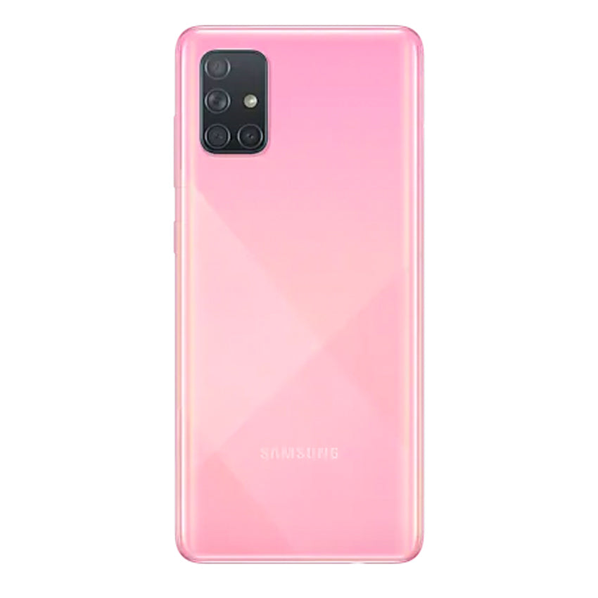 Samsung Galaxy A71 Duos Prism Crush Pink back - Fonez-Keywords : MacBook - Fonez.ie - laptop- Tablet - Sim free - Unlock - Phones - iphone - android - macbook pro - apple macbook- fonez -samsung - samsung book-sale - best price - deal