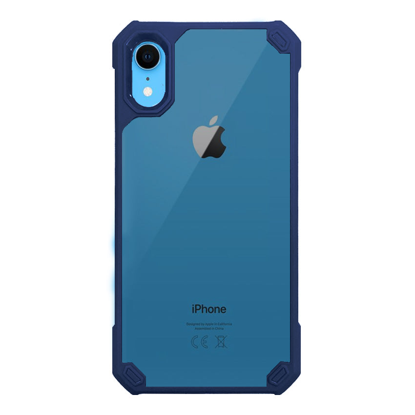 Space Case iPhone XR Blue / Clear