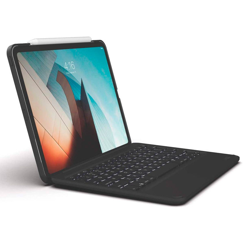 ZAGG Folio keyboard - Backlit tablet keyboard and case - Mad for iPad Pro 11" - Black - Fonez- Fonez-Keywords : MacBook - Fonez.ie - laptop- Tablet - Sim free - Unlock - Phones - iphone - android - macbook pro - apple macbook- fonez -samsung - samsung book-sale - best price - deal
