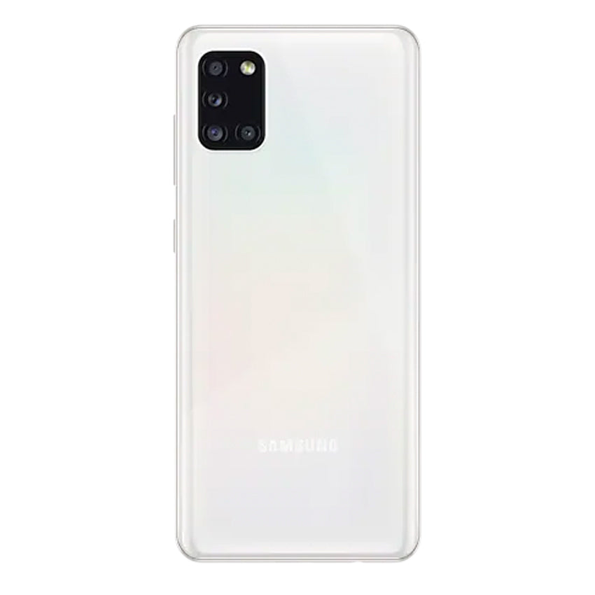 Samsung Galaxy A31 Duos Prism Crush White Back -Fonez