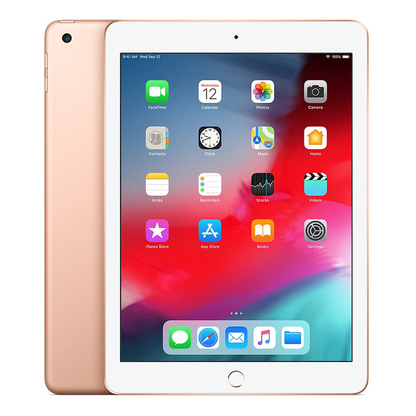 Apple iPad 6th Gen A1893 Wi-Fi rose gold with white front bezel - Fonez-Keywords : MacBook - Fonez.ie - laptop- Tablet - Sim free - Unlock - Phones - iphone - android - macbook pro - apple macbook- fonez -samsung - samsung book-sale - best price - deal