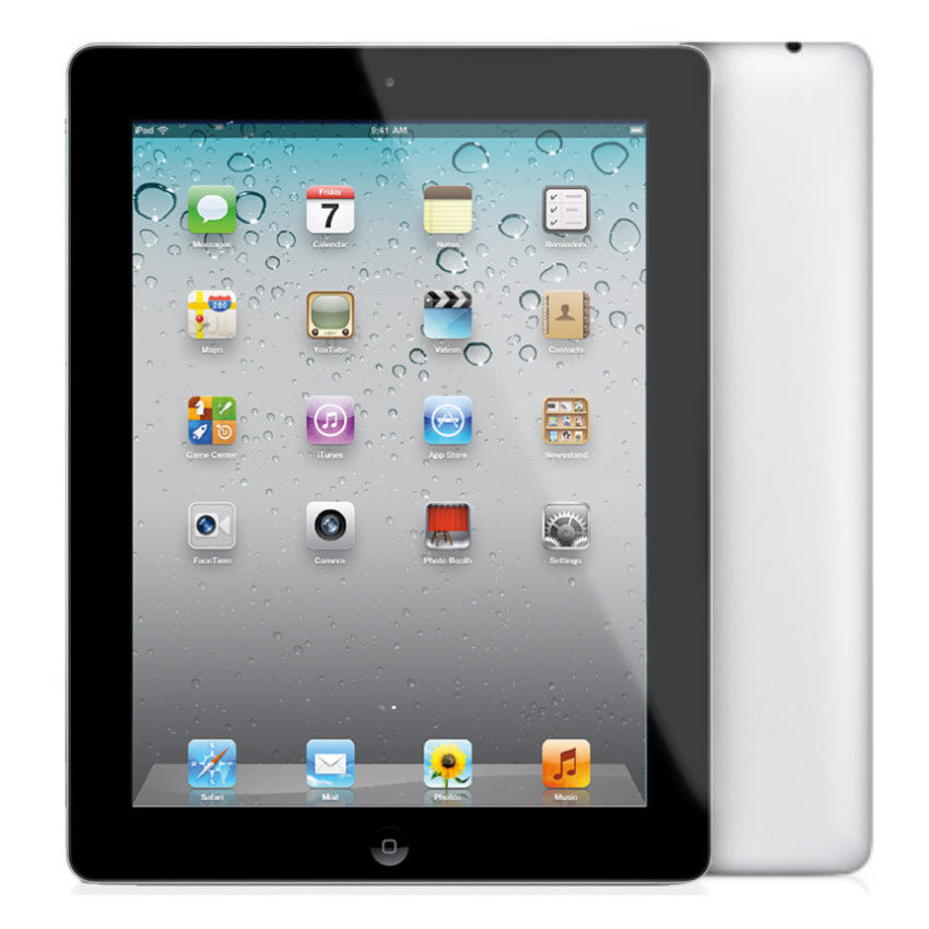 Apple iPad 2 Wi-Fi black front bezel - Fonez-Keywords : MacBook - Fonez.ie - laptop- Tablet - Sim free - Unlock - Phones - iphone - android - macbook pro - apple macbook- fonez -samsung - samsung book-sale - best price - deal