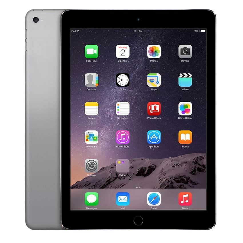 Apple iPad Air 2 A1566 wifi space grey with black front bezel - Fonez-Keywords : MacBook - Fonez.ie - laptop- Tablet - Sim free - Unlock - Phones - iphone - android - macbook pro - apple macbook- fonez -samsung - samsung book-sale - best price - deal
