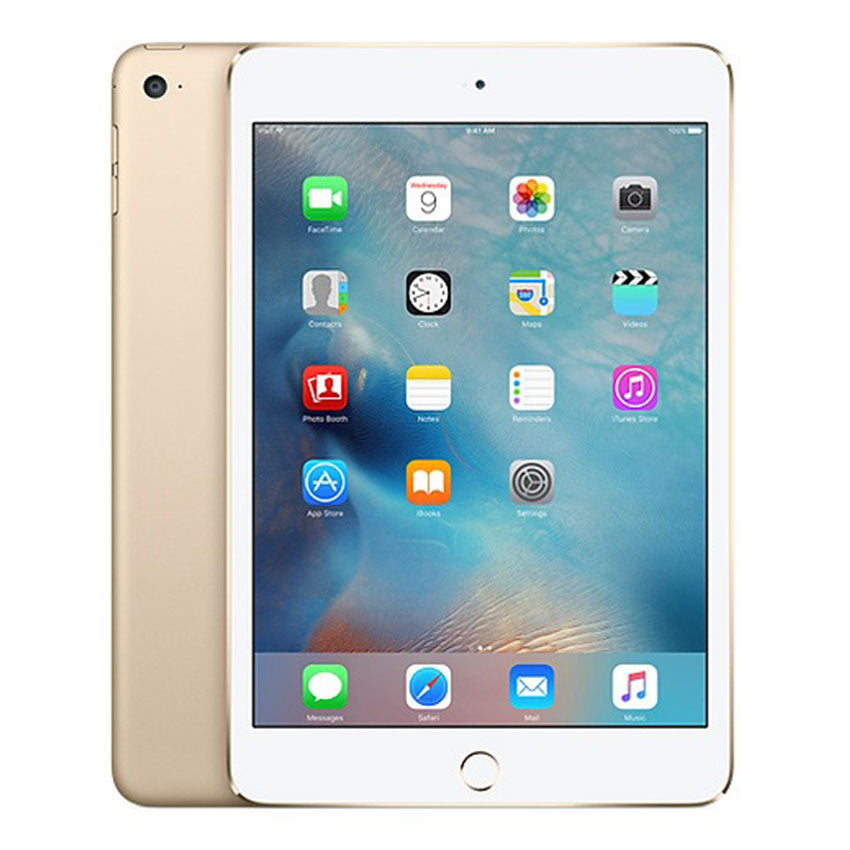 Apple iPad Mini 4 A1538 Wi-Fi gold with White front bezel - Fonez-Keywords : MacBook - Fonez.ie - laptop- Tablet - Sim free - Unlock - Phones - iphone - android - macbook pro - apple macbook- fonez -samsung - samsung book-sale - best price - deal
