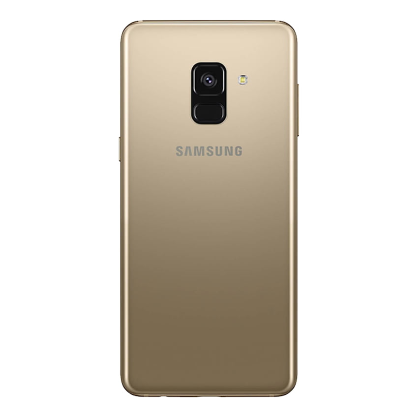 Samsung Galaxy A8 2018 32GB Gold Back - Fonez -Keywords : MacBook - Fonez.ie - laptop- Tablet - Sim free - Unlock - Phones - iphone - android - macbook pro - apple macbook- fonez -samsung - samsung book-sale - best price - deal